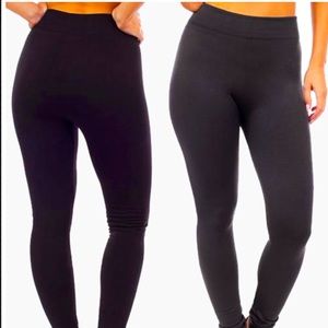 ✅🆕Fleece leggings black